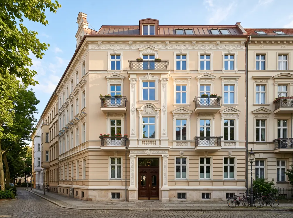 Altbauwohnung, saniert in Augsburg