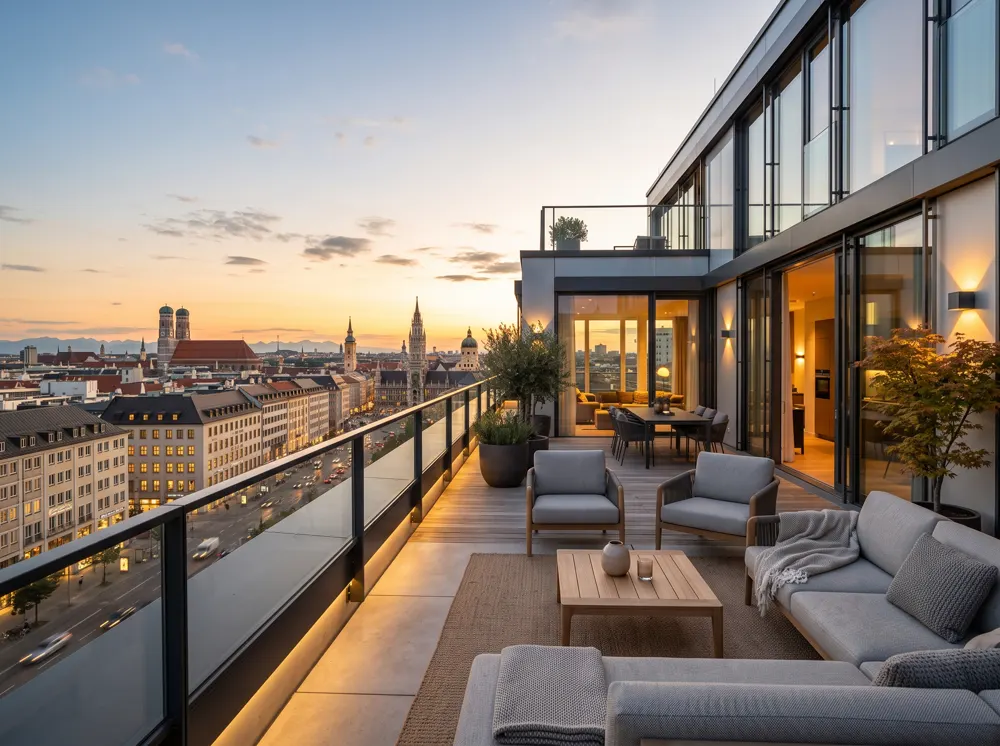 Penthouse in Augsburg